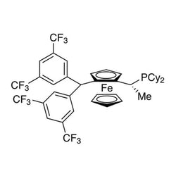 (R)-(-)-1-{(S)-2-[Bis(3,5-di-trifluoromethylphenyl)phosphino]ferrocenyl}ethyldicyclohexylphosphine, min. 97%|26-0960|292638-88-1
