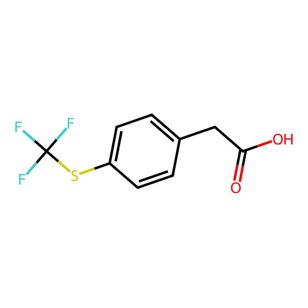 2-(4-((Trifluoromethyl)thio)phenyl)acetic acid|CS-0108792|243977-23-3