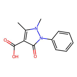 1,5-Dimethyl-3-oxo-2-phenyl-2,3-dihydro-1H-pyrazole-4-carboxylic acid|CS-W005600|83-10-3