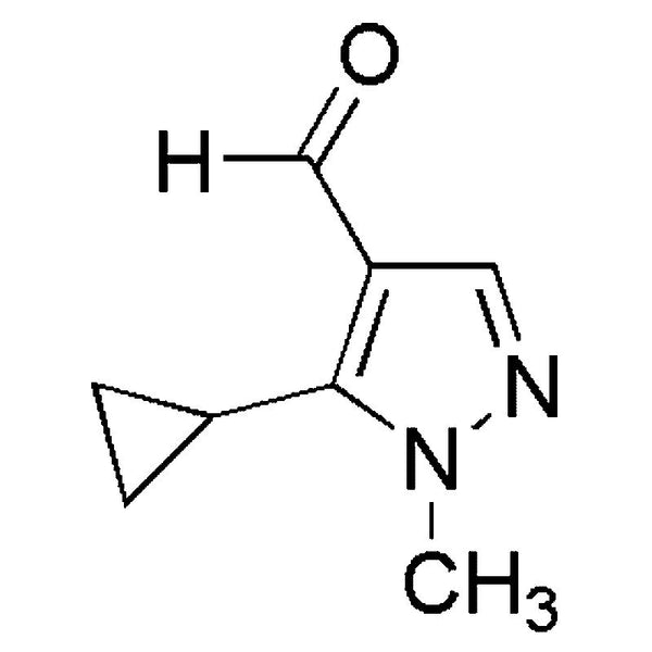 5-Cyclopropyl-1-methyl-1H-pyrazole-4-carbaldehyde|26653|1215295-85-4