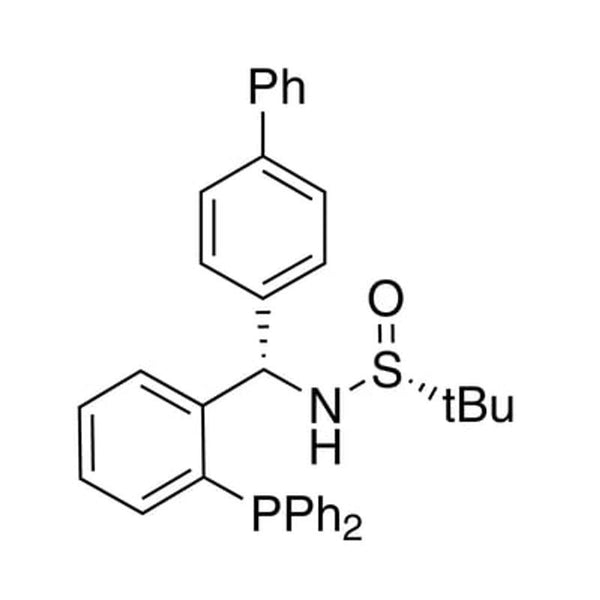 [S(R)]-N-[(S)-[2-(Diphenylphosphino)phenyl]-(1,1'-biphenyl)methyl]-2-methyl-2-propanesulfinamide, 95%|15-8326