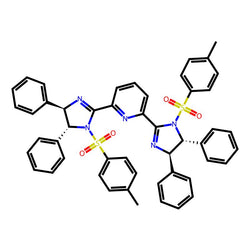 2,6-Bis[(4R,5R)-4,5-dihydro-1-[(4-methylphenyl)sulfonyl]-4,5-diphenyl-1H-imidazol-2-yl]-Pyridine, 97%|9188769|863491-57-0