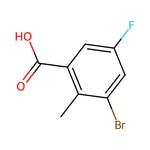 3-Bromo-5-fluoro-2-methylbenzoic acid|CS-0059674|1187318-52-0
