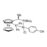 Chloro(4-cyanophenyl){(R)-1-[(S)-2-(diphenylphosphino)ferrocenyl]ethyl(di-t-butyl)phosphine} nickel(II)|28-0170|2049086-34-0