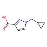 1-(Cyclopropylmethyl)-1H-pyrazole-3-carboxylic acid|CS-0374597|1344059-87-5