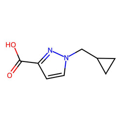 1-(Cyclopropylmethyl)-1H-pyrazole-3-carboxylic acid|CS-0374597|1344059-87-5