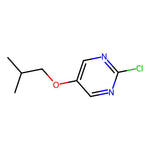 2-Chloro-5-isobutoxy-pyrimidine, 95%|07-0197|1631746-68-3