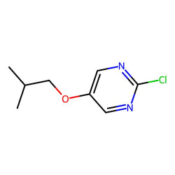 2-Chloro-5-isobutoxy-pyrimidine, 95%|07-0197|1631746-68-3