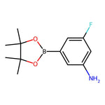 3-Fluoro-5-(4,4,5,5-tetramethyl-1,3,2-dioxaborolan-2-yl)aniline|CS-0371359|710348-95-1