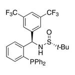 [S(R)]-N-[(R)-[3,5-Bis(trifluoromethyl)phenyl][2-(diphenylphosphino)phenyl]methyl]-2-methyl-2-propanesulfinamide, 95%|15-8743