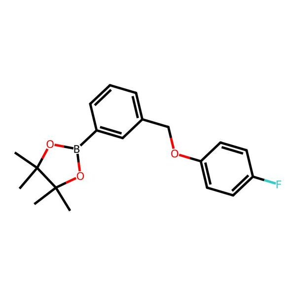 2-(3-((4-Fluorophenoxy)methyl)phenyl)-4,4,5,5-tetramethyl-1,3,2-dioxaborolane|CS-0379290|1648930-13-5