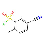 5-Cyano-2-methyl-benzenesulfonylchloride|CS-0130481|372198-49-7