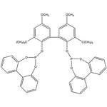 6,6'-[(3,3'-Di-t-butyl-5,5'-dimethoxy-1,1'-biphenyl-2,2'-diyl)bis(oxy)] bis(dibenzo[d,f][1,3,2]dioxaphosphepin) hemi ethyl acetate adduct, min. 95%  BIPHEPHOS|15-0107|121627-17-6
