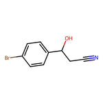 4-Bromo-β-hydroxybenzenepropanenitrile|CS-0624086|65984-59-0