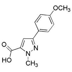 3-(4-Methoxyphenyl)-1-methylpyrazole-5-carboxylic acid|25129|93618-34-9