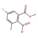 Methyl 5-fluoro-3-methyl-2-nitrobenzoate|CS-0159644|952479-97-9