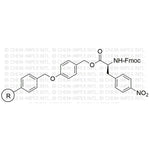 Fmoc-4-nitro-L-phenylalanine 4-alkoxybenzyl alcohol resin|04222