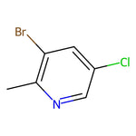 3-Bromo-5-chloro-2-methylpyridine|CS-0054404|131036-39-0