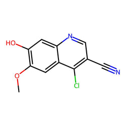 4-Chloro-7-hydroxy-6-methoxyquinoline-3-carbonitrile|CS-B0215|263149-10-6