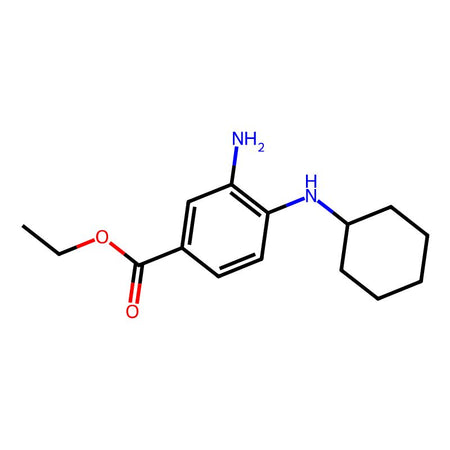 Ethyl 3-amino-4-(cyclohexylamino)benzoate, 97%|960720|347174-05-4