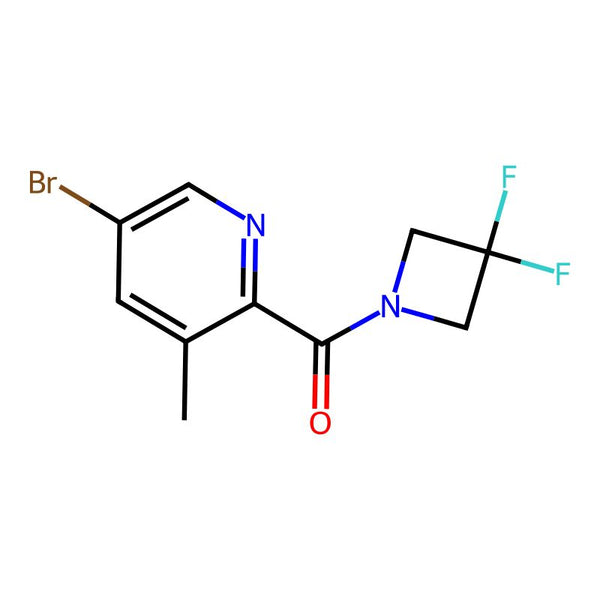(5-Bromo-3-methylpyridin-2-yl)(3,3-difluoroazetidin-1-yl)methanone, 95%|09-0125|2740903-80-2
