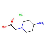 2-(4-Aminopiperidin-1-yl)acetic acid hydrochloride|CS-0638302|1211452-06-0