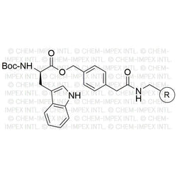 Na-Boc-D-tryptophan 4-oxymethylphenylacetamidomethyl resin|02511