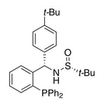 [S(R)]-N-[(S)-(4-(tert-Butyl)phenyl)[2-(diphenylphosphino)phenyl]methyl]-2-methyl-2-propanesulfinamide, 95%|15-8727