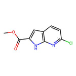 Methyl 6-chloro-1H-pyrrolo[2,3-b]pyridine-2-carboxylate|CS-0004488|1140512-58-8