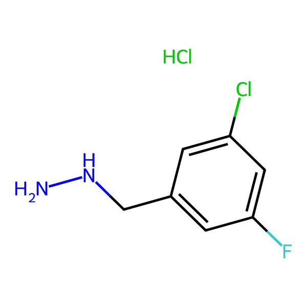 (3-Chloro-5-fluorobenzyl)hydrazine hydrochloride|CS-0162566|2137655-30-0