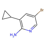5-Bromo-3-cyclopropyl-pyridin-2-ylamine, 95%|07-0187|1335059-09-0