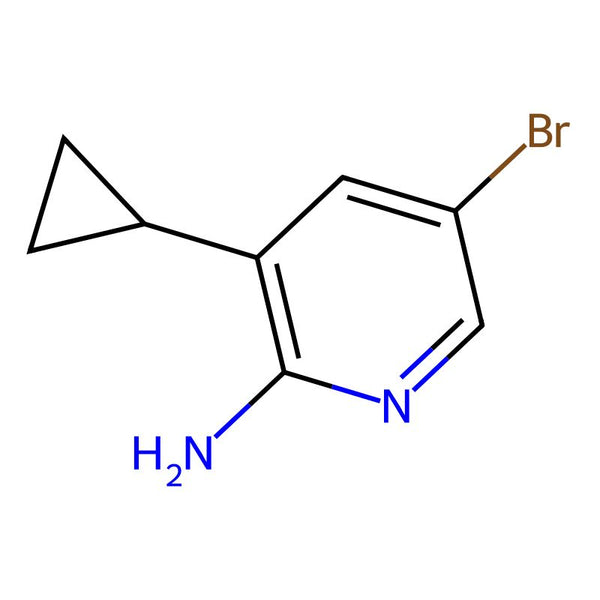 5-Bromo-3-cyclopropyl-pyridin-2-ylamine, 95%|07-0187|1335059-09-0