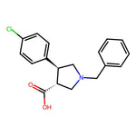 rel-1-Benzyl-4-(4-chlorophenyl)pyrrolidine-3-carboxylic acid|CS-0635168|80896-74-8