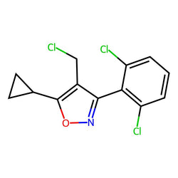 4-(Chloromethyl)-5-cyclopropyl-3-(2,6-dichlorophenyl)-1,2-oxazole|CS-0051168|1268245-50-6