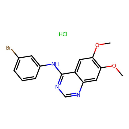 PD153035 Hydrochloride, 98%, a potent EGFR inhibitor with Ki and IC50 of 6 and 25 pM, respectively.|1548518|183322-45-4