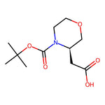 (R)-2-(4-(tert-Butoxycarbonyl)morpholin-3-yl)acetic acid|CS-W008526|761460-03-1