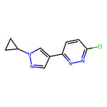 3-Chloro-6-(1-cyclopropyl-1H-pyrazol-4-yl)pyridazine|CS-B1042|1440965-10-5