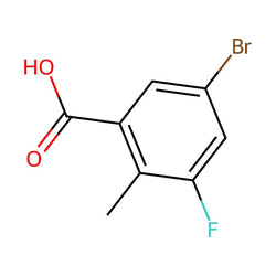 5-Bromo-3-fluoro-2-methylbenzoic acid|CS-0162974|1427433-28-0