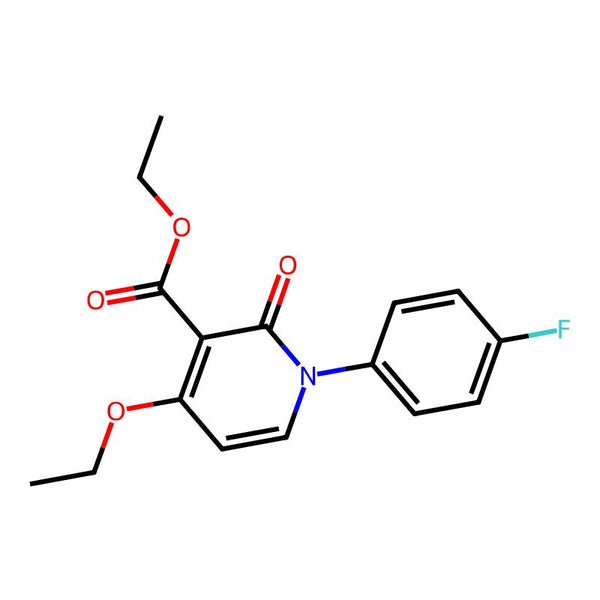 Ethyl 4-ethoxy-1-(4-fluorophenyl)-2-oxo-1,2-dihydropyridine-3-carboxylate|CS-0438490|1174046-87-7