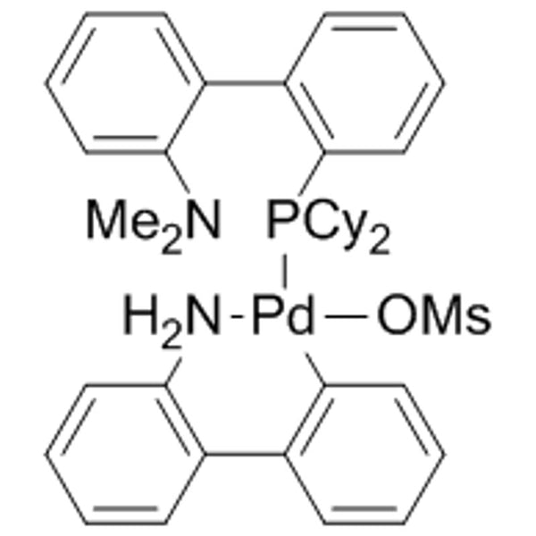 Methanesulfonato[2-(dicyclohexylphosphino)-2'-(N,N-dimethylamino)-1,1'-biphenyl](2'-amino-1,1'-biphenyl-2-yl)palladium(II) CH2Cl2 adduct, min. 98% [DavePhos Palladacycle Gen. 3]|46-0237|1445085-87-9