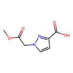 1-(2-Methoxy-2-oxoethyl)-1h-pyrazole-3-carboxylic acid|CS-0302109|1172800-52-0
