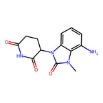 3-(4-Amino-3-methyl-2-oxo-2,3-dihydro-1H-benzo[d]imidazol-1-yl)piperidine-2,6-dione|CS-0611556|2304753-42-0
