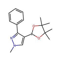 1-Methyl-3-phenyl-4-(4,4,5,5-tetramethyl-1,3,2-dioxaborolan-2-yl)-1H-pyrazole|CS-W021352|1002334-06-6