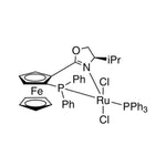 (+)-Dichloro[(4R)-4-(i-propyl)-2-{(R)-2-(diphenylphosphino)ferrocenyl}oxazoline](triphenylphosphine)ruthenium(II)|44-0442|1312582-16-3