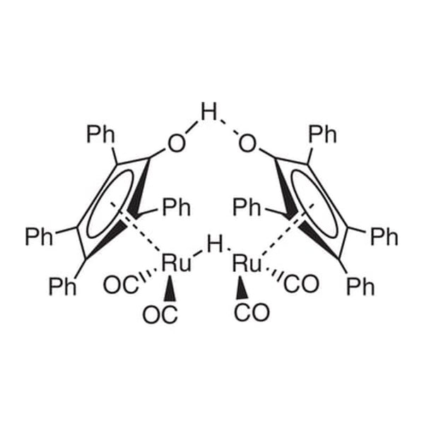 1-Hydroxytetraphenylcyclopentadienyl(tetraphenyl-2,4-cyclopentadien-1-one)-mu-hydrotetracarbonyldiruthenium(II), 98% SHVO'S CATALYST|44-0780|104439-77-2