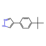 4-[4-(1,1-Dimethylethyl)phenyl]-1H-pyrazole|CS-0617899|294852-20-3