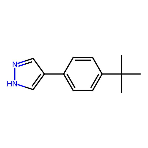 4-[4-(1,1-Dimethylethyl)phenyl]-1H-pyrazole|CS-0617899|294852-20-3