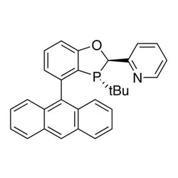 2-((2R,3R)-4-(Anthracen-9-yl)-3-(tert-butyl)-2,3-dihydrobenzo[d][1,3]oxaphosphol-2-yl)pyridine, 97% (>99% ee)|15-6892|1542796-14-4