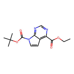 7-(tert-Butyl) 4-ethyl 7H-pyrrolo[2,3-d]pyrimidine-4,7-dicarboxylate|CS-0445358|1357147-41-1