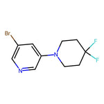 3-Bromo-5-(4,4-difluoropiperidin-1-yl)pyridine, 95%|09-0123|1707358-05-1
